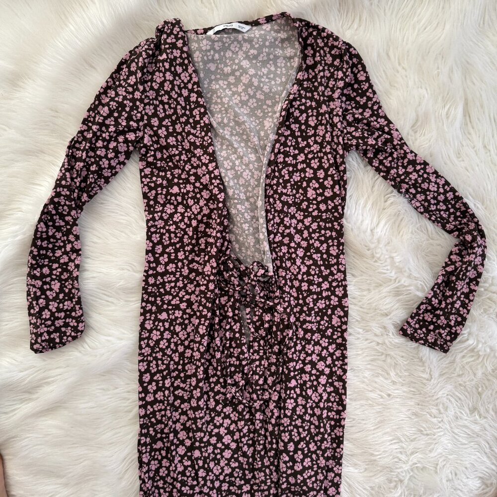 Womans Long Tie Dress